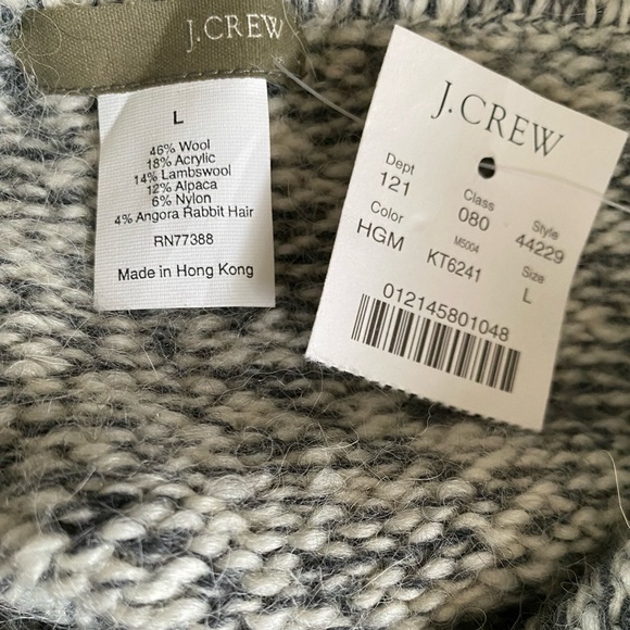 J Crew NEW Midi Marl  Wool Sweater   Skirt - Picture 7 of 8